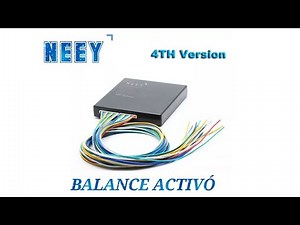 NEEY 4TH Smart 4-Amp Balancer with App and Adapter for Multiple Batteries. NCM (Lithium)
