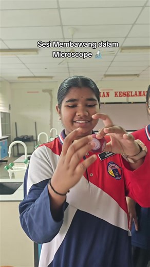 Mengkaji slide sel tumbuhan dan haiwan ♥️ #SMKseriKotaPaloh #biology #biologyTeacher