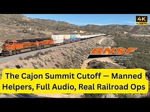 Full Power on the Pass: Manned Helpers at Cajon Summit