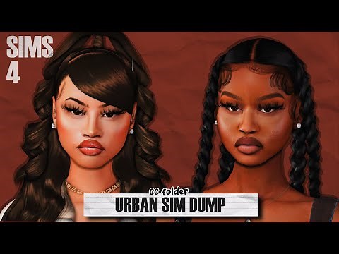Urban Sim Dump 152 + CC Folder & Sims Download | Sims 4 Create a Sim