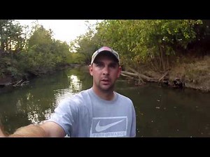ROOSTER TAIL catching small creek fish