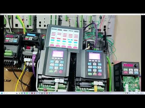 DELTA VFDs different communication Protocols with CODESYS AX-5 CPU-ECAT-Profinet-CANOpen-Modbus-EIP