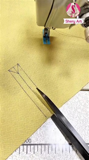 tips for opening placket #sewing #shorts