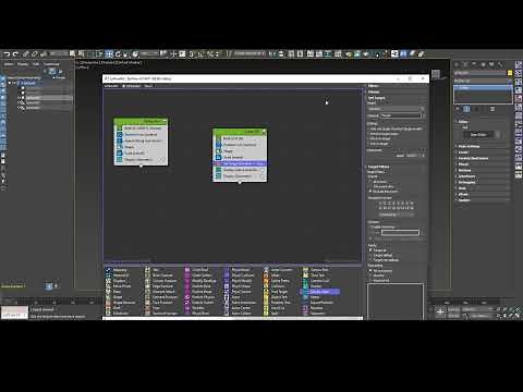 Tyflow tutorial: set Target, Custom Properties