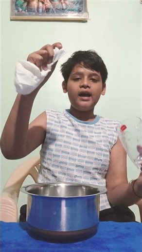 Air occupies space experiment #@ POWER OF SCIENCE