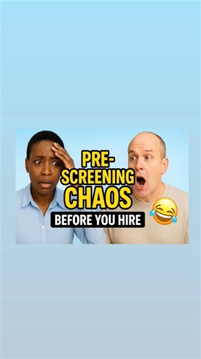 Why Pre-Screening Calls Matter in Recruiting | HR Tips for Small Business Owners (Funny Skit)