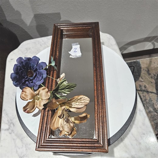 Vintage Rectangular Accent Mirror 1990s 13" X 5" - Etsy