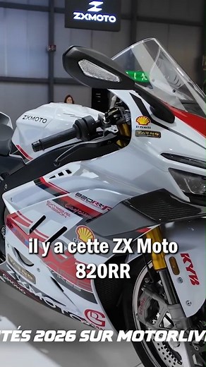 Nouvelle marque et nouveau modèle pour ZXMoto avec la 820 RR . . . #eicma2025 #eicma #zxmoto #820rr | Motorlive