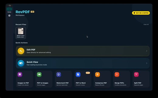 Someone built a free PDF editor that does everything Adobe does, in 20MB.RevPDF runs entirely on your device. Edit text and images, sign, redact, compress, convert to Word.. no internet, no account, no subscription.100% Free. 100% Offline.
