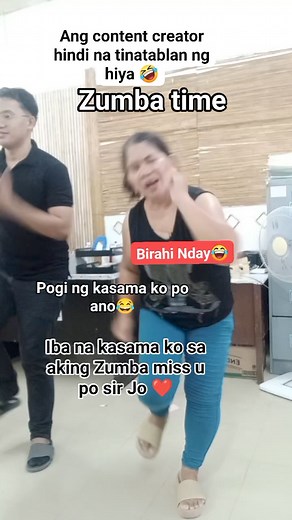 Pogi ng kasama ko sa Zumba ano po..sir Jo may kapalit kana po sa Zumba ko haha miss you po #fypシ゚ #followersシ゚ #highlights #viewers #everyone #followerseveryonehighlights #reelsvideoシ #fypシ゚viralシ #trendingreels #followersreels #fypviralシ #starsenderreels #noinfringementintendedmusic #cttoaudio #starseverywherefbreelsvideo #goodvibes #zumbafitness #zumbatime | Glenda Burce