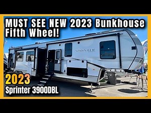 2023 Keystone Sprinter 3900DBL | A MUST SEE Bunkhouse Fifth Wheel with 2 Full Baths