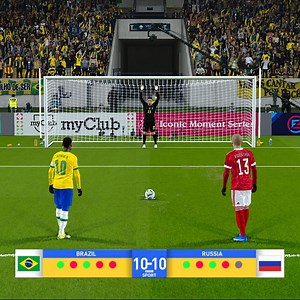 1.3M views · 8.2K reactions | Brazil vs Russia - Long Penalty Shootout | Hassan360 | Facebook