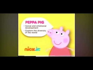 RARE Peppa Pig Now Bumper + Curriculum Board (2012)