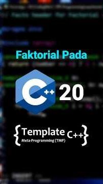 Faktorial Metaprogramming pada C++