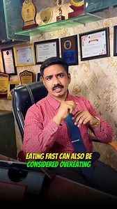 12K views · 236 reactions | Eating fast might seem like a time saver,...