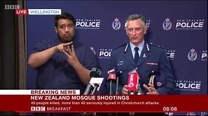 937K views · 13K reactions | 49 people have died in the New Zealand mosque shootings, Police Commissioner Mike Bush says. One person has been charged with murder. Latest updates: bbc.in/2TUwrUM | BBC News | Facebook
