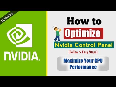 How to Optimize Your NVIDIA Control Panel to Get Maximum Performance and Boost FPS (Pc/Laptop)