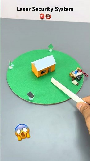 Laser Security System🚨 | Science Project #diyprojects