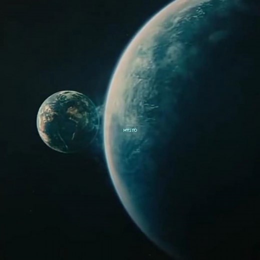 WHEN EARTH HIT BY A PLANET ! 😨 #shorts #facts