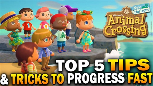 Animal Crossing New Horizons Top 5 Tips and Tricks! Make Money, Progress Faster & More!