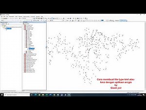 cara buat file kml atau kmz dengan arcgis