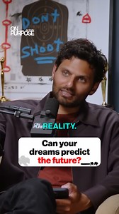 24K views · 133 reactions | Dream Expert, Dr Rahul Jandial, reveals if your dreams can predict the future...  | Jay Shetty | Facebook