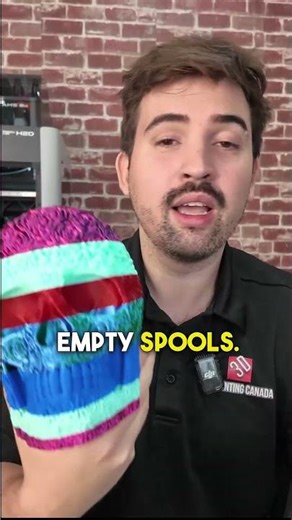 Great Way To Use Up Almost Empty Spools of Filament #3dprinting