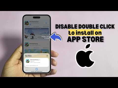 How to Disable Double Click to Install Apps iPhone (2026)