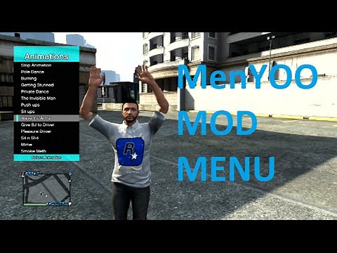 GTA V MenYoo MOD MENU 1.26/TU26 +DOWNLOAD
