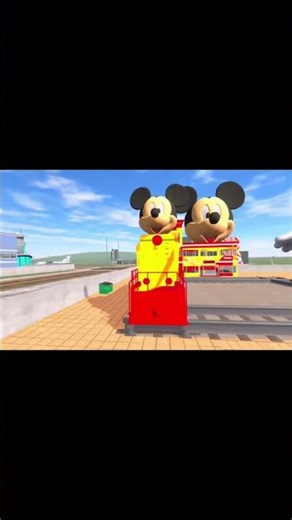Franklin House Change Mickey Mouse City Indian Bike Driving 3D😯😱