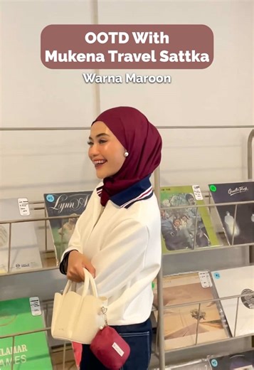 Ada yang udah punya mukena travel sattka juga? Bikin mudah dibawa dan praktis!🤗 #sattkabasic #mukenatravel