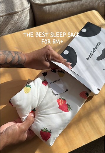 Bubble Panda Sleep Sack Review for Crawling Babies