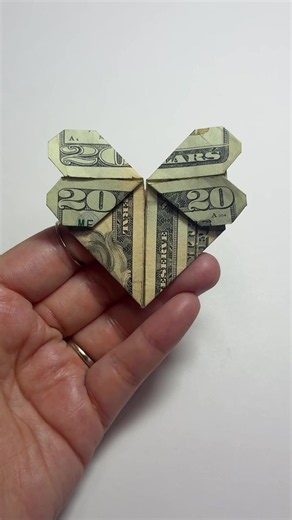 Origami Tutorial: How to Fold a Twenty Dollar Bill into a Gift