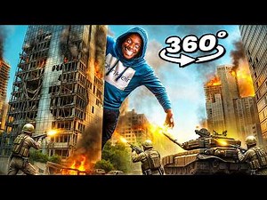 61 Meme Ate Your Entire City (Scary VR 360° Video)