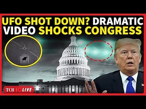 US Congress LIVE: BOMBSHELL Video Shows US Military Direct Hit On Glowing UFO With Hellfire Missile