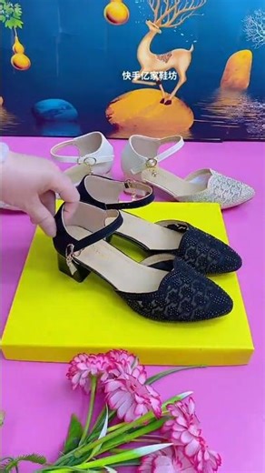 Rhinestone Lace Ankle Strap DOrsay Pumps #heels #fashion #shortsfeed
