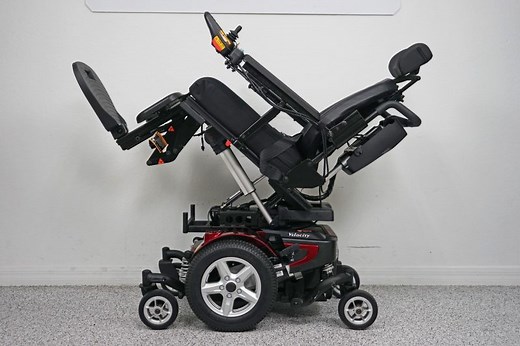 Merits Velocity P325 Power Wheelchair w/ Tilt, Recline & Legs - 4612 | Marc's Mobility