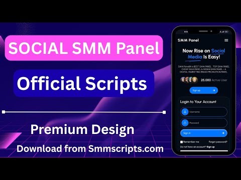 SMM Social Media Panel Official Script || SMM Panel Script || Perfect Panel Official Script
