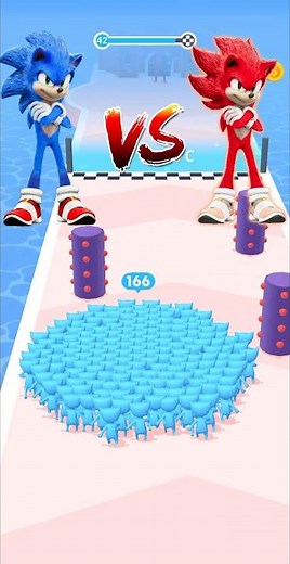 🔥 BLUE SONIC vs RED SONIC – MONSTER BATTLE! 😱👹 #SonicVsSonic #BlueSonic #RedSonic #SonicBattle