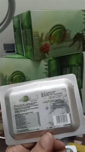 Ganoderma Ginseng Plus Herbal Food Supplement lin zi chuang yao wan plus