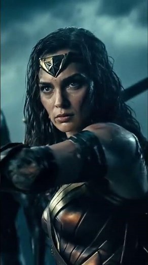 Wonder Woman vs Alien - Epic Battle for Earth 🌍🔥 #shorts