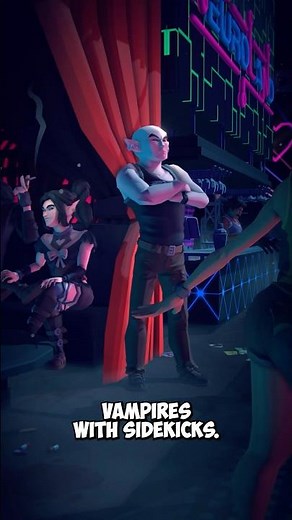 POLYGON Nightclubs meets Sidekick Modular Characters 🧛🏼❣️