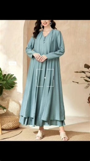 🌿 Elegant Forest Style Maxi Dress | Women’s Minimalist V-Neck Sleeveless Dress ✨ #TemuStyle #simple