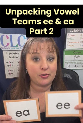 Understanding Vowel Team Spellings: ee vs. ea