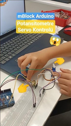 mBlock Arduino Potansiyometre ile Servo Kontrolü 🤖