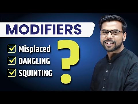 Modifiers Chapter in English Grammar | By Binod Sir