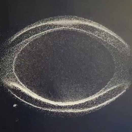 Bringing matter to life with sound! - Cymatics CHLADNI Patterns Forming from various Frequencies