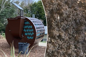 Compost Motion : un "composteur fontaine" autonome et rotatif pour valoriser les déchets