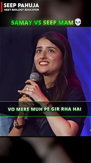 Samay Raina Vs Seep Mam💀 #roast #funny #shorts #shocking #unacademy #viral #fyp