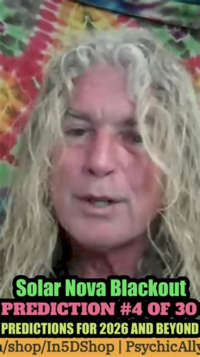 A Solar micro-nova causes weeks-long communications blackouts. In5D #Psychic #Predictions for 2026 and Beyond by Gregg Prescott #4 of 30 Please help support our work by subscribing to our Patreon page: https://www.patreon.com/c/in5d and our exclusive website, In5D VIP: https://in5d.vip/ and be sure to subscribe to our In5D YouTube channel: https://www.youtube.com/@in5d?sub_confirmation=1 | Gregg Prescott